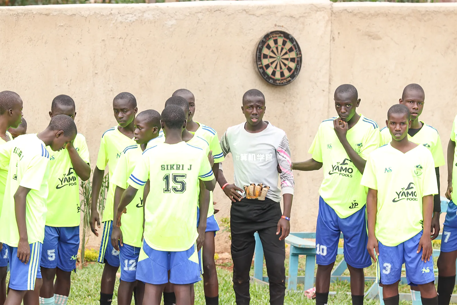 Coaches and athletes at Sikri Sports Academy in Oyugis, Homa Bay County
