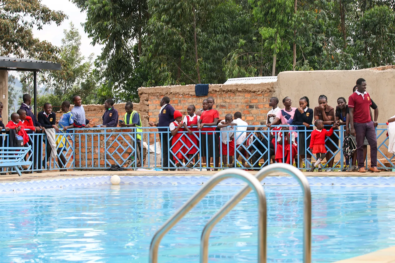 Swimming pool at Sikri Sports Academy in Oyugis